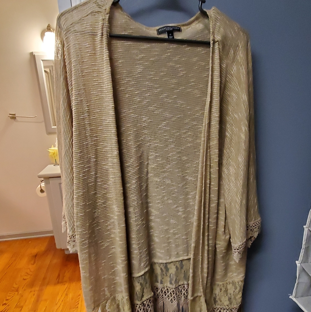 Long Tan Sweater